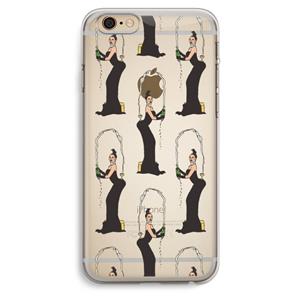 CaseCompany Pop Some Kim: iPhone 6 Plus / 6S Plus Transparant Hoesje
