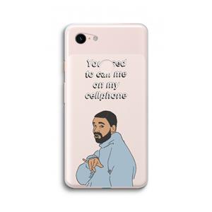 CaseCompany Hotline bling: Google Pixel 3 XL Transparant Hoesje