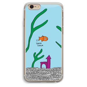CaseCompany Aquarium: iPhone 6 Plus / 6S Plus Transparant Hoesje