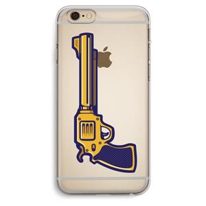 CaseCompany Pew Pew Pew: iPhone 6 Plus / 6S Plus Transparant Hoesje