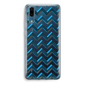 CaseCompany Onderbroken lijn: Huawei P20 Transparant Hoesje