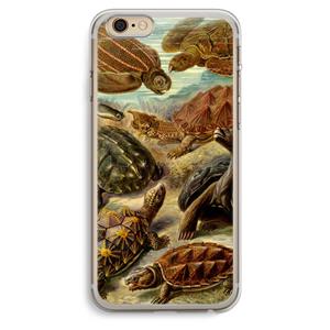 CaseCompany Haeckel Chelonia: iPhone 6 Plus / 6S Plus Transparant Hoesje