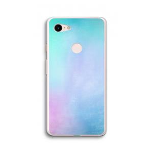 CaseCompany mist pastel: Google Pixel 3 XL Transparant Hoesje