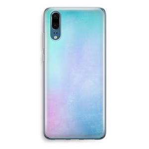 CaseCompany mist pastel: Huawei P20 Transparant Hoesje