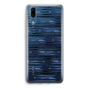 CaseCompany Verrassende lijnen: Huawei P20 Transparant Hoesje