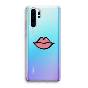 CaseCompany Kusje: Huawei P30 Pro Transparant Hoesje