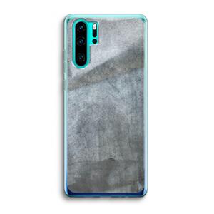 CaseCompany Grey Stone: Huawei P30 Pro Transparant Hoesje