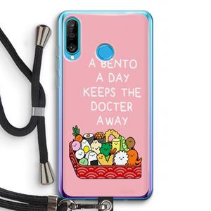 CaseCompany Bento a day: Huawei P30 Lite Transparant Hoesje met koord
