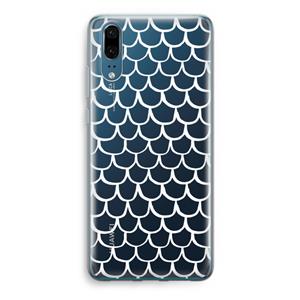 CaseCompany Dakpannetjes: Huawei P20 Transparant Hoesje