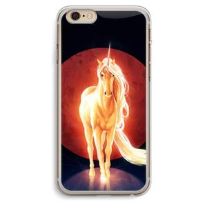 CaseCompany Last Unicorn: iPhone 6 Plus / 6S Plus Transparant Hoesje