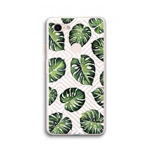 CaseCompany Geometrische jungle: Google Pixel 3 XL Transparant Hoesje