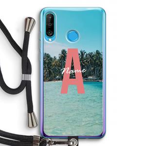 CaseCompany Pacific Dream: Huawei P30 Lite Transparant Hoesje met koord