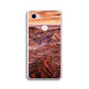 CaseCompany Mars: Google Pixel 3 XL Transparant Hoesje