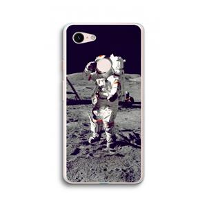 CaseCompany Spaceman: Google Pixel 3 XL Transparant Hoesje