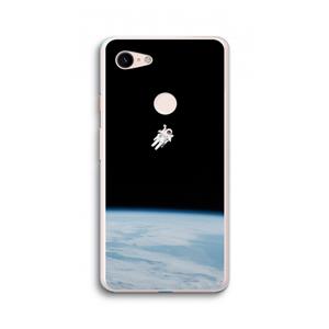 CaseCompany Alone in Space: Google Pixel 3 XL Transparant Hoesje