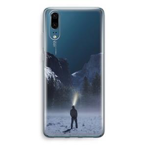 CaseCompany Wanderlust: Huawei P20 Transparant Hoesje
