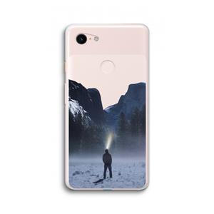 CaseCompany Wanderlust: Google Pixel 3 XL Transparant Hoesje