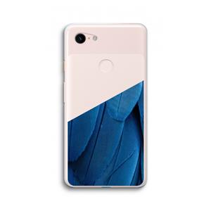 CaseCompany Pauw: Google Pixel 3 XL Transparant Hoesje