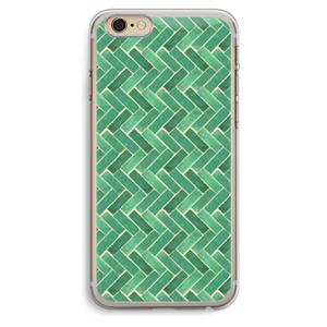 CaseCompany Moroccan tiles 2: iPhone 6 Plus / 6S Plus Transparant Hoesje