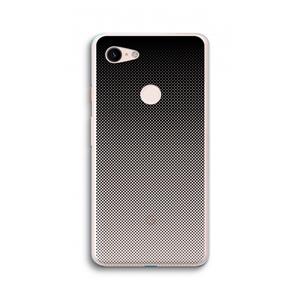 CaseCompany Musketon Halftone: Google Pixel 3 XL Transparant Hoesje