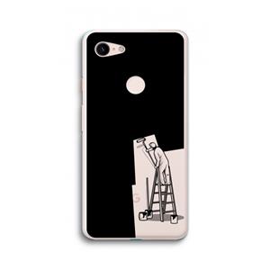 CaseCompany Musketon Painter: Google Pixel 3 XL Transparant Hoesje