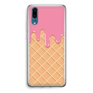 CaseCompany Ice cream: Huawei P20 Transparant Hoesje