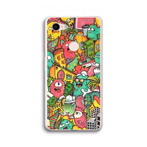 CaseCompany Vexx City: Google Pixel 3 XL Transparant Hoesje