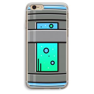 CaseCompany Chug Bottle: iPhone 6 Plus / 6S Plus Transparant Hoesje