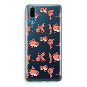 CaseCompany Blub: Huawei P20 Transparant Hoesje