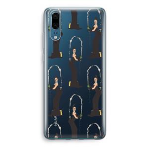 CaseCompany Pop Some Kim: Huawei P20 Transparant Hoesje
