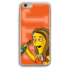 CaseCompany Jamie Lee Simpson: iPhone 6 Plus / 6S Plus Transparant Hoesje
