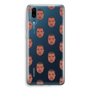 CaseCompany Kanye Call Me℃: Huawei P20 Transparant Hoesje