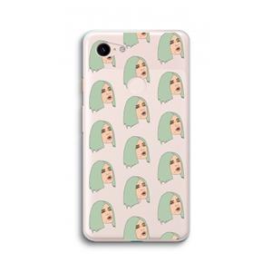 CaseCompany King Kylie: Google Pixel 3 XL Transparant Hoesje