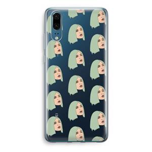 CaseCompany King Kylie: Huawei P20 Transparant Hoesje