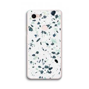 CaseCompany Terrazzo N°2: Google Pixel 3 XL Transparant Hoesje