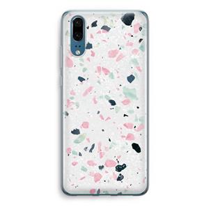 CaseCompany Terrazzo N°3: Huawei P20 Transparant Hoesje