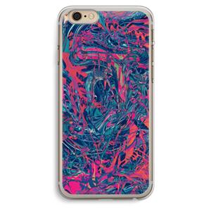 CaseCompany Sleeping Dreams: iPhone 6 Plus / 6S Plus Transparant Hoesje