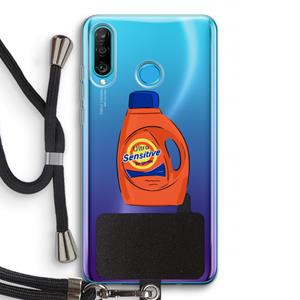 CaseCompany Ultra Sensitive: Huawei P30 Lite Transparant Hoesje met koord