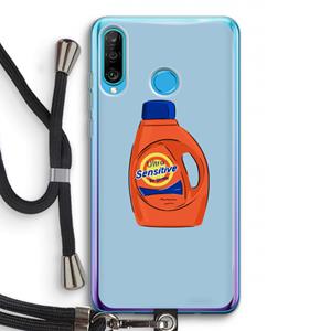 CaseCompany Ultra Sensitive: Huawei P30 Lite Transparant Hoesje met koord