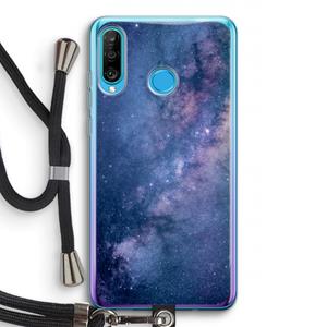 CaseCompany Nebula: Huawei P30 Lite Transparant Hoesje met koord