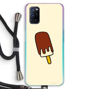 CaseCompany Frisco: Oppo A92 Transparant Hoesje met koord