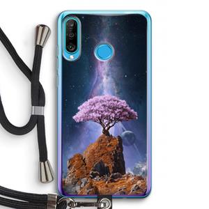 CaseCompany Ambition: Huawei P30 Lite Transparant Hoesje met koord