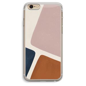 CaseCompany Geo #2: iPhone 6 Plus / 6S Plus Transparant Hoesje