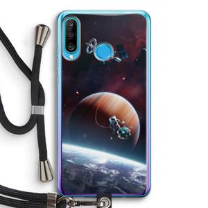 CaseCompany Examiner: Huawei P30 Lite Transparant Hoesje met koord