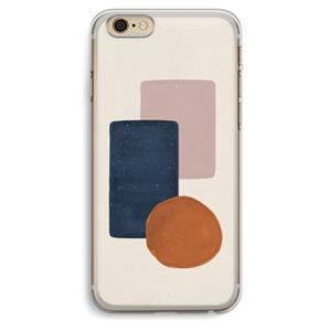 CaseCompany Geo #3: iPhone 6 Plus / 6S Plus Transparant Hoesje