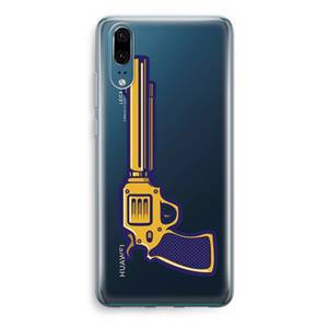 CaseCompany Pew Pew Pew: Huawei P20 Transparant Hoesje
