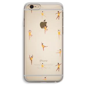 CaseCompany Dans #2: iPhone 6 Plus / 6S Plus Transparant Hoesje