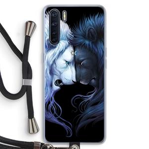 CaseCompany Brotherhood: Oppo A91 Transparant Hoesje met koord