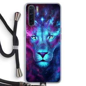 CaseCompany Firstborn: Oppo A91 Transparant Hoesje met koord