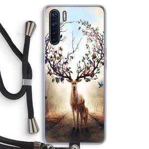 CaseCompany Seasons Change: Oppo A91 Transparant Hoesje met koord